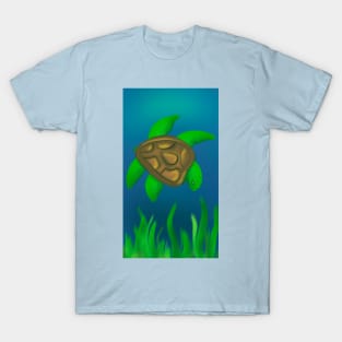 Swimming turtle T-Shirt